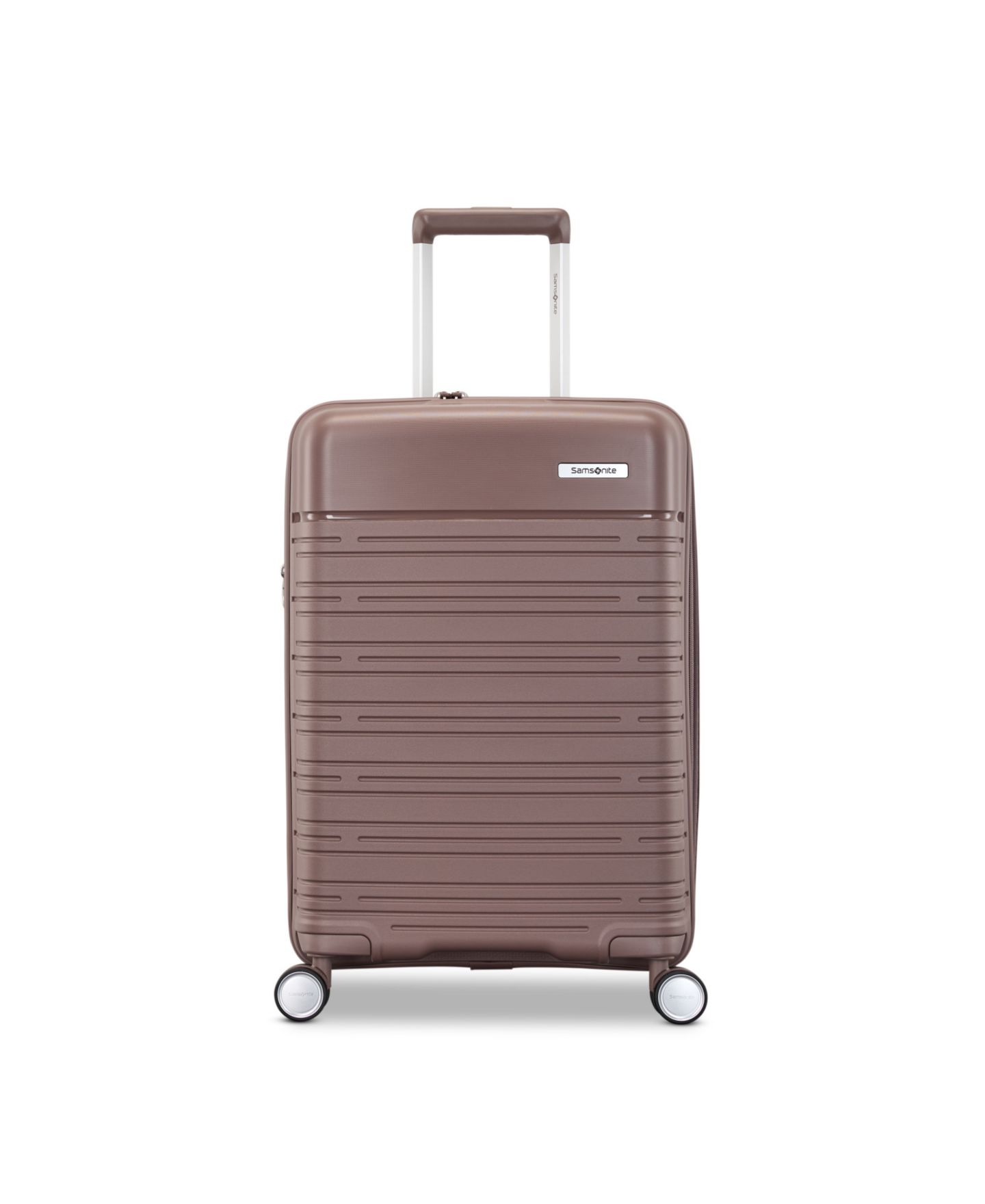 Чемодан Samsonite Elevation Plus Carry-On Spinner, цвет: Шоколадный розовато-лиловый — фото 2