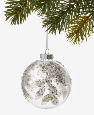Iced Delight Merry Christmas Ball Ornament