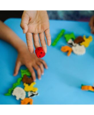 Animal Upon Animal - Classic Wooden Stacking Game: Ultimate Family Board Games for Kids and Adults Party Games and Fun Dexterity Kids Games 4-8