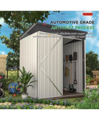 Outdoor Durable and Space-Saving Small Storage Shed