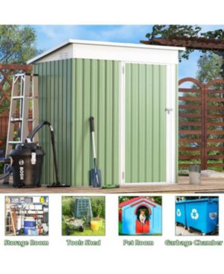 Outdoor Durable and Space-Saving Small Storage Shed
