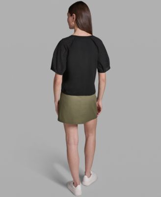 Women's Short-Sleeve Crew Neck Top