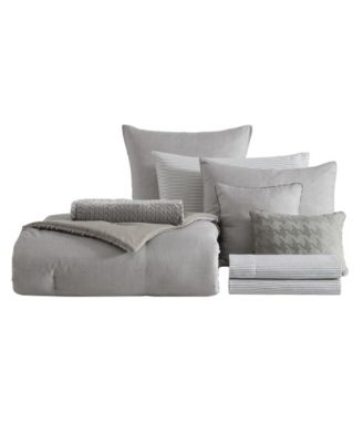 Abstract Textured 14-Pc. Comforter Bonus Set, Queen