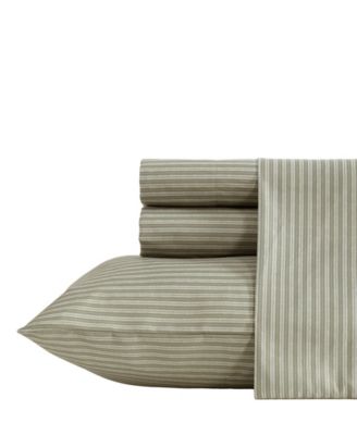 Twill Stripe Texture Microfiber Sheet Set