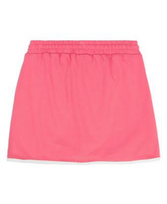 Girls' 7-16 Smocked Waist Tennis Polo Skort
