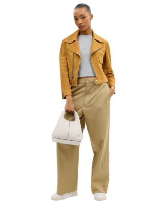 Lana Small Pebble Leather Shoulder Bag 23