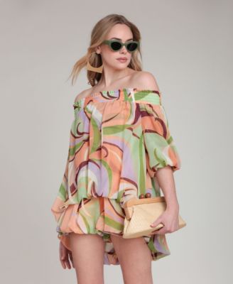 Women's Off-Shoulder Short Dress