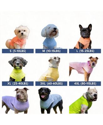 UV Protection SPF 30 Breathable Quick Dry Dog T Shirt