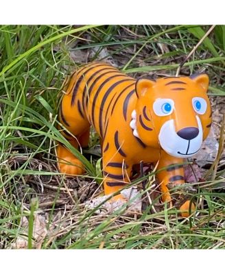 Little Friends Tiger - 4" Chunky Plastic Zoo Animal Toy Figure