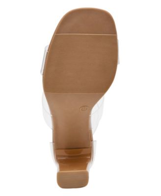 Women's Zollaa Vinyl Block Heel Sandals