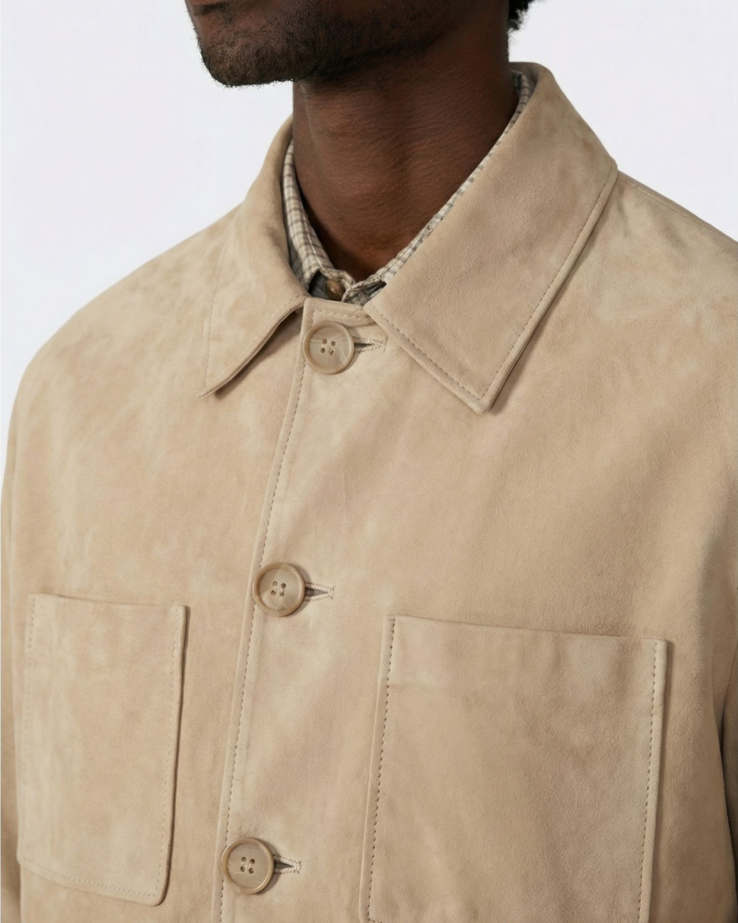 Men's Beckett Suede Chore Jacket