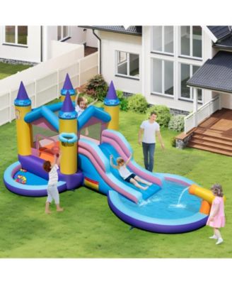 6 in 1 Inflatable Kids Water Park for Yard