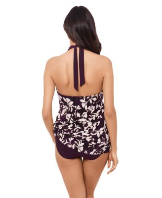 Women's Martinique Molly Plunge Neck Swim Dress