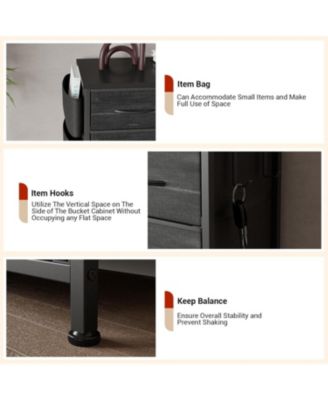 12 Drawer Dresser with Fabric Bins,Fabric Storage Tower,Closet Organizers and Storage for Bedroom,Hallway&Entryway.