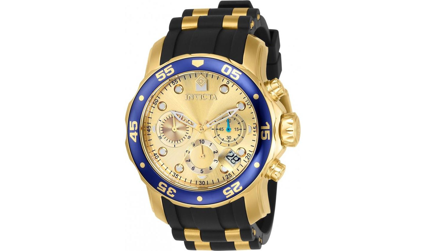 Мужские часы Invicta 17881 Pro Diver Quartz Chronograph Dial, цвет: Двухцветный — фото 1