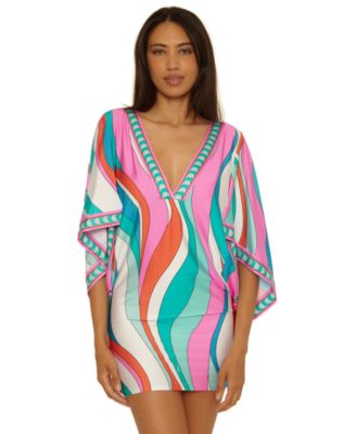 Women's Pull-On V-Neck Tunic Swim Dress