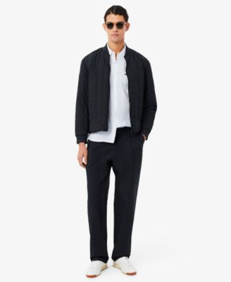 Men's Regular-Fit Striped Long-Sleeve Shirt