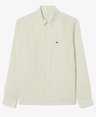 Men's Regular-Fit Striped Long-Sleeve Shirt