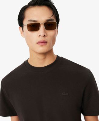 Men’s Textured Crewneck Jersey T-Shirt