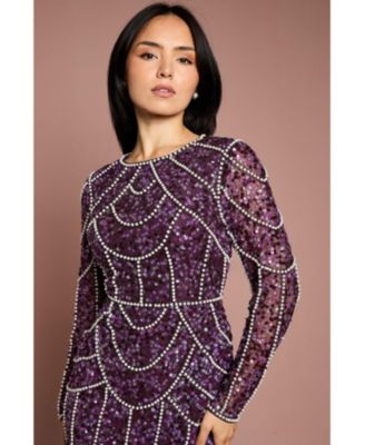 Women's Embellished Mini Dress