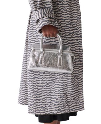 Bond Small Crinkle Metallic Crossbody Bag