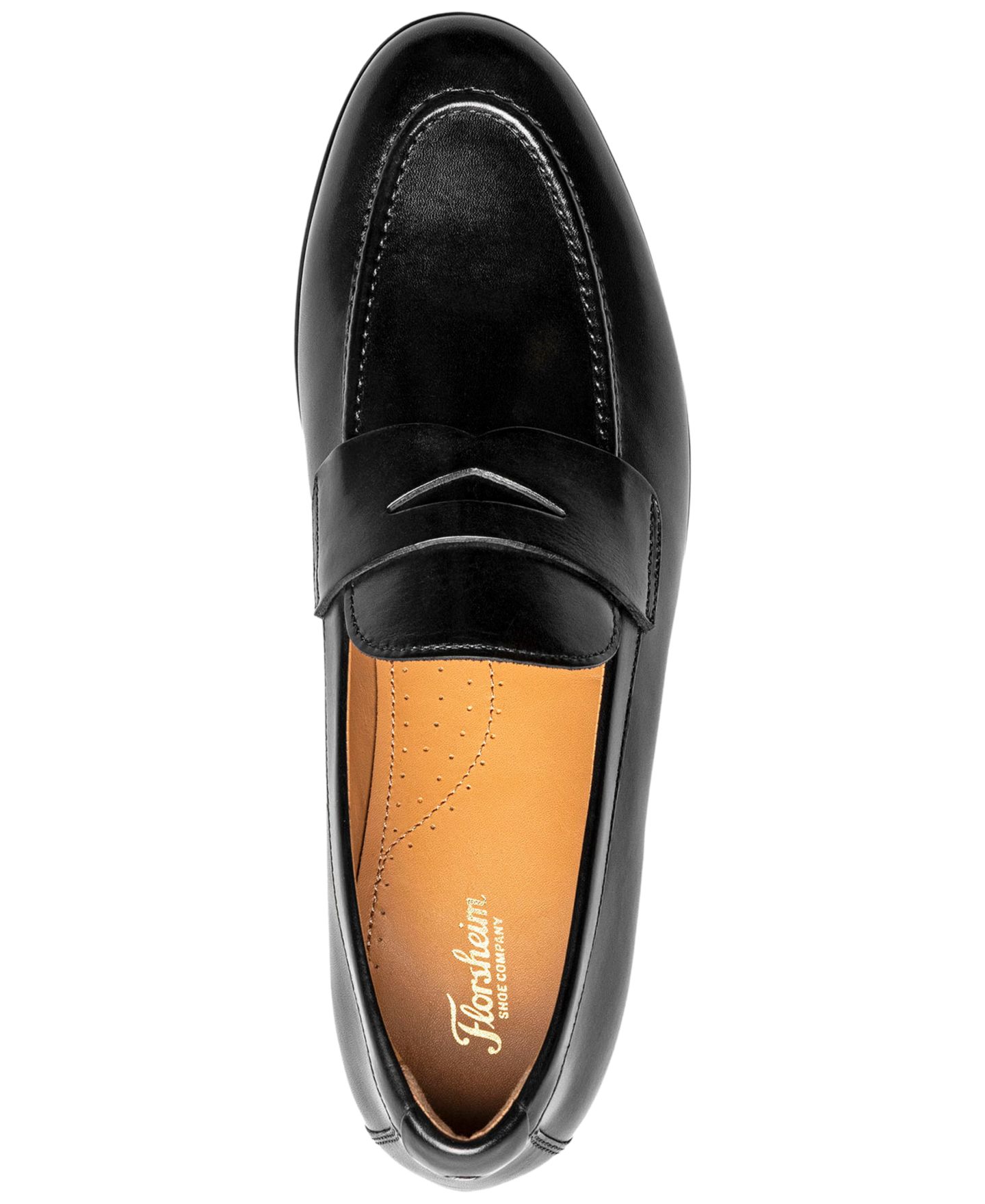 Мужские туфли Florsheim Modena Moc-Toe Penny, цвет: Чёрный — фото 4