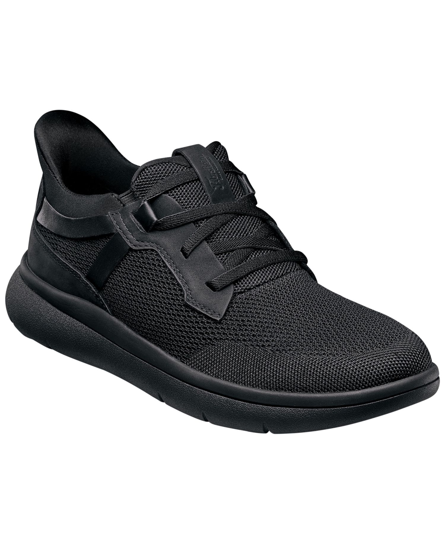 Men's Fleet Knit Elastic Lace Slip-On Sneakers