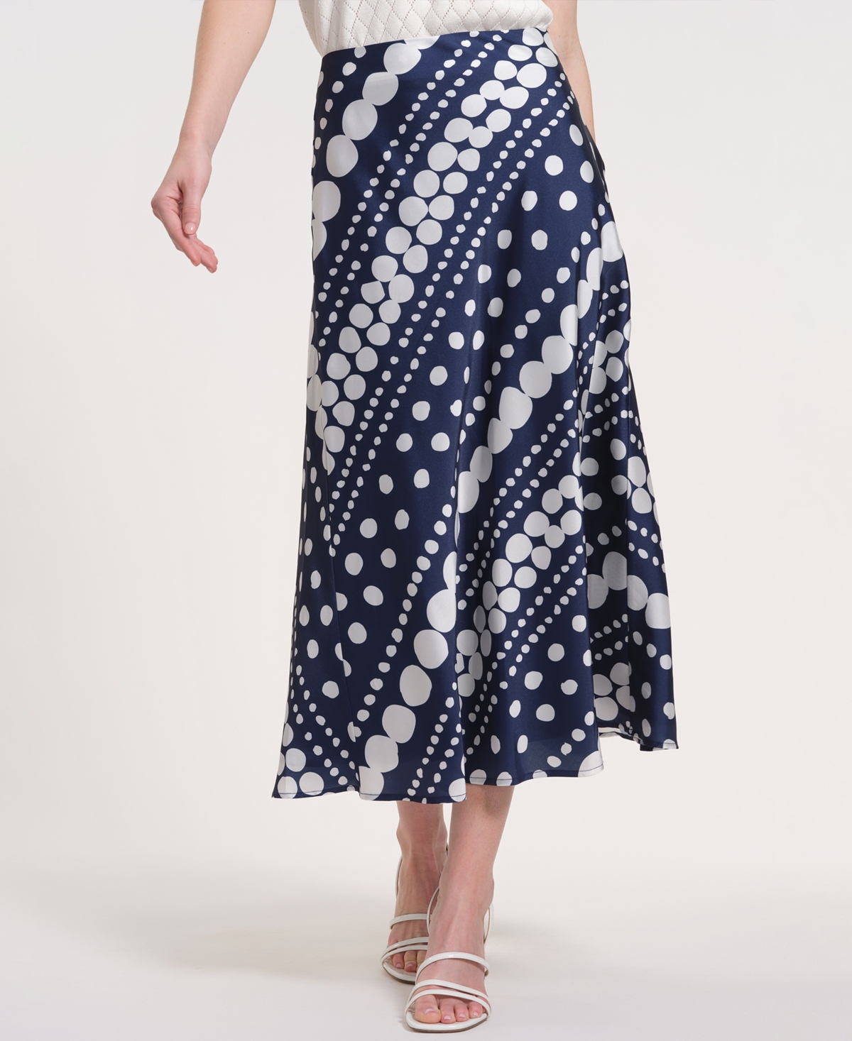 Isaac Mizrahi Women's Printed Maxi Long Skirt