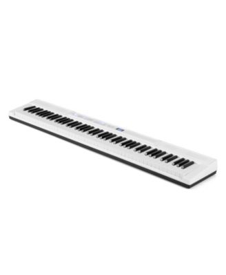 88-Key Electric Piano Keyboard with Adjustable Stand & Portable Bag for Home or Travel
