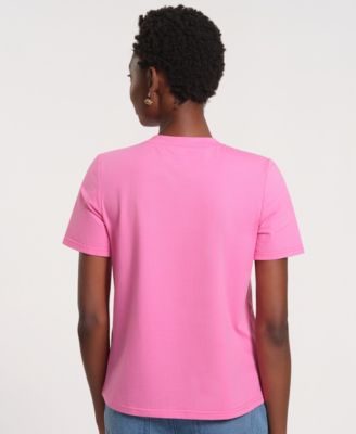 Women's Short-Sleeve Embellished T-Shirt