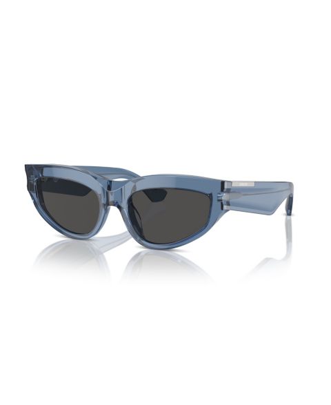 Женские солнцезащитные очки Burberry Cat Eye Sunglasses BE4425U, цвет: Синий