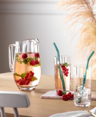 Rose Garden Red Wine Glasses, Set of 4