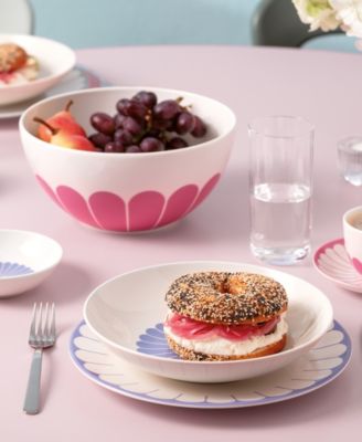 Fleur Abstract Floral Dinner Plate