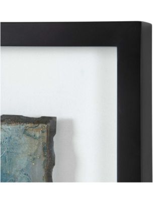 Glimmering Agate Framed Prints, Set of 2