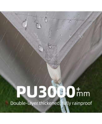 Inflatable Camping Tent 4-6 Person, Easy Setup, 8.2'x10.5