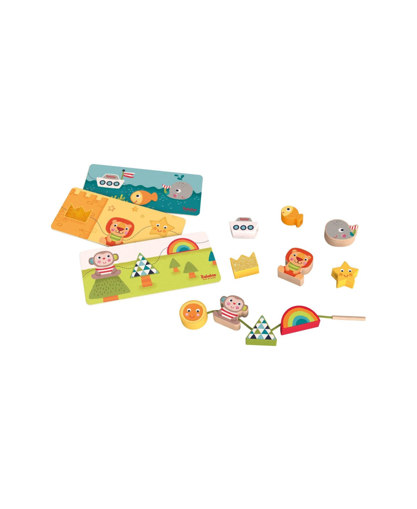 Детские игрушки Bababoo and friends Adventure Threading Game — фото 1