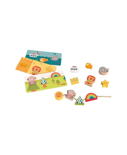 Детские игрушки Bababoo and friends Adventure Threading Game