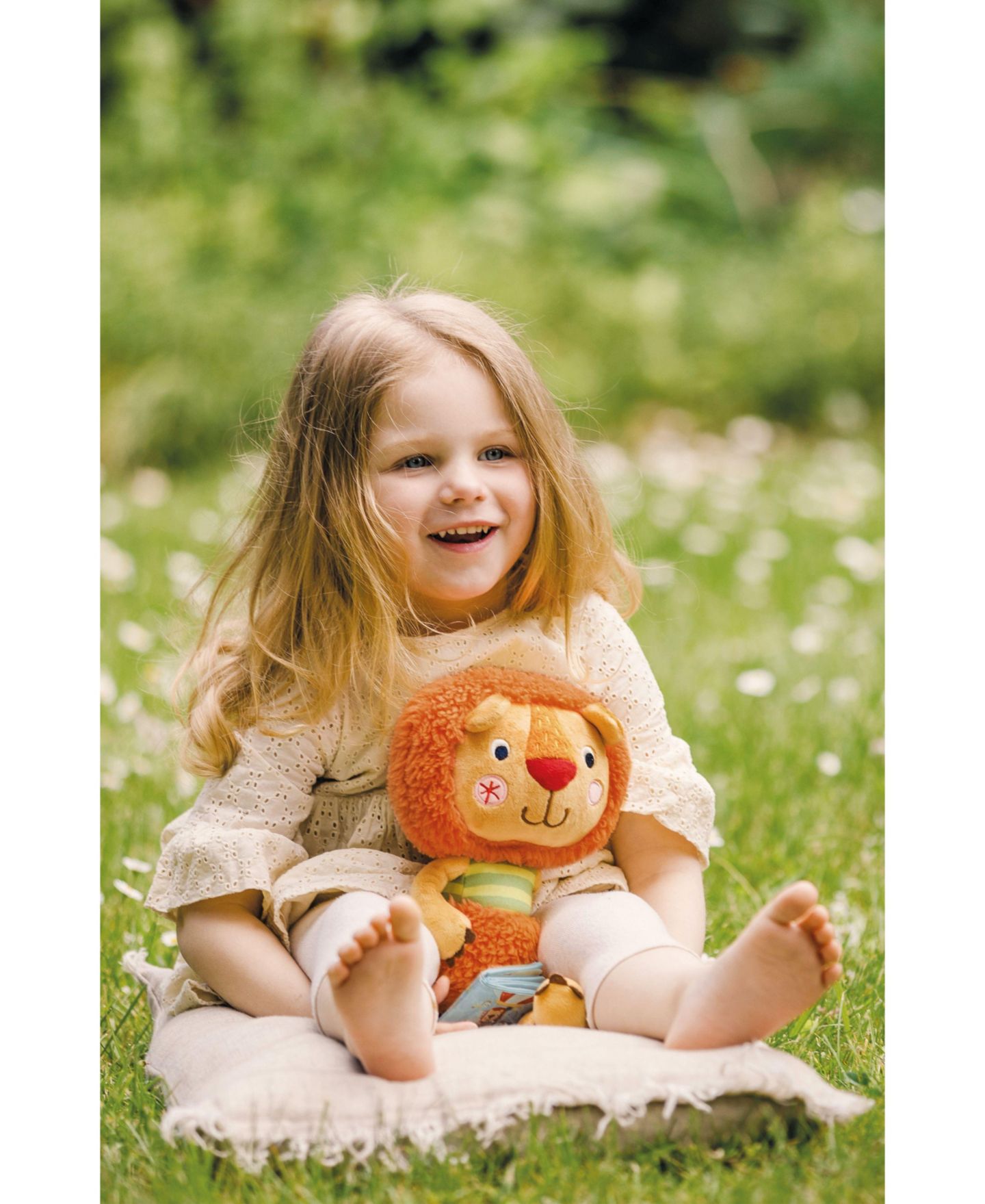 Детские мягкие игрушки Bababoo and friends Bababoo Lion Best Friend Plush, 2-Piece Set — фото 2