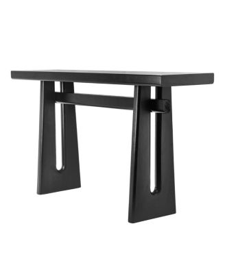 Elegant Console Table - Geometric Silhouette for Living Room