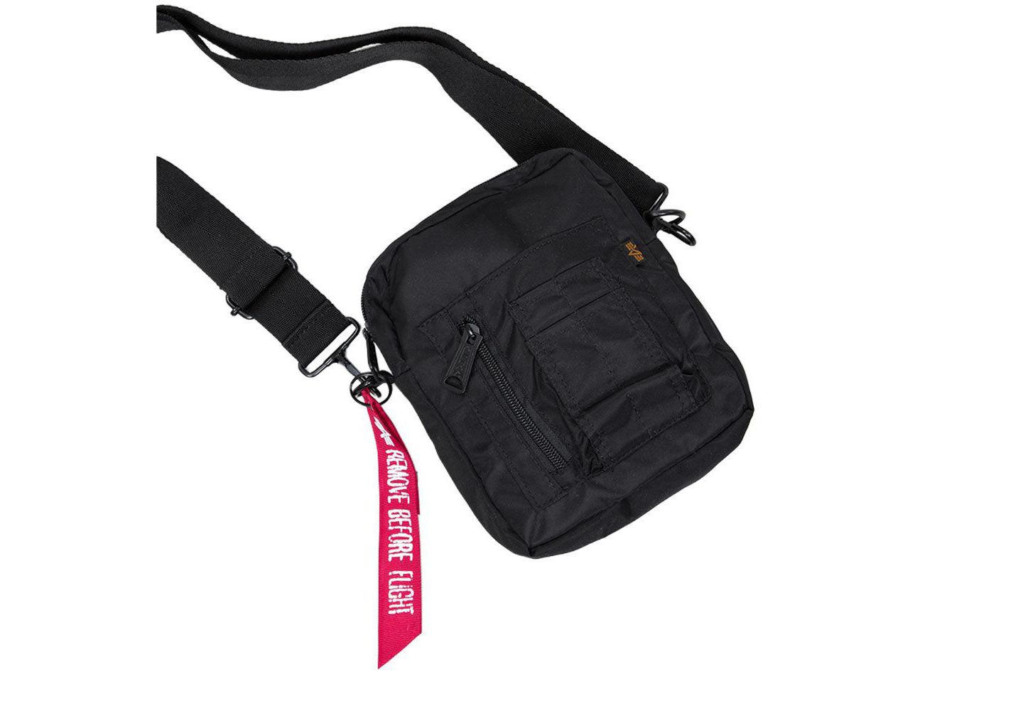 Мужская сумка Alpha Industries Crew Carry, цвет: Чёрный — фото 1