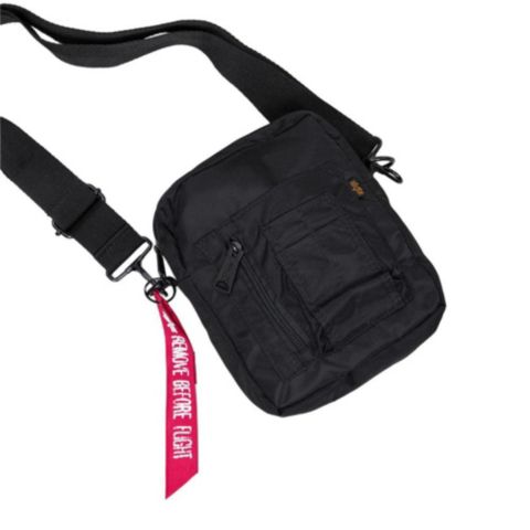 Мужская сумка Alpha Industries Crew Carry, цвет: Чёрный