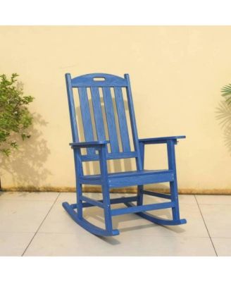 rocking chair for all seasons, sturdy HIPS, stainless steel