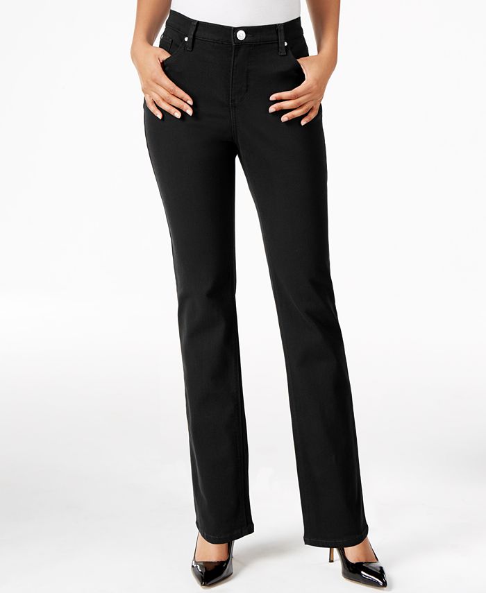 Lee Platinum Gwen Straight-Leg Jeans, Created for Macy's - Macy's