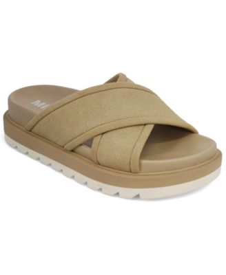 Women's Teresa Crisscross Platform Footbed Sandals