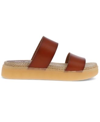 Women's Saige Double Band Platform Slide Sandals