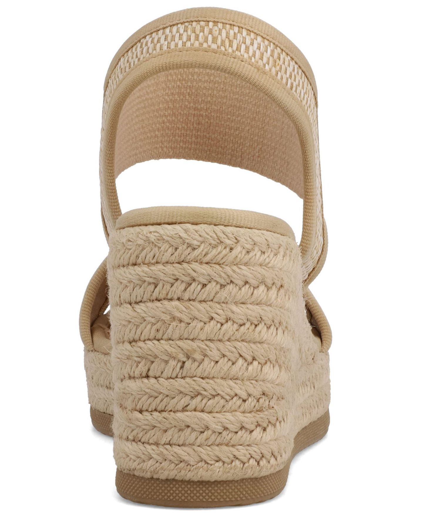 Женские сандалии MIA Berniece Ankle-Strap Espadrille Wedge, цвет: Натуральный — фото 3
