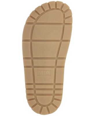 Women's Monica Woven Double Buckle Slip-On Sandals