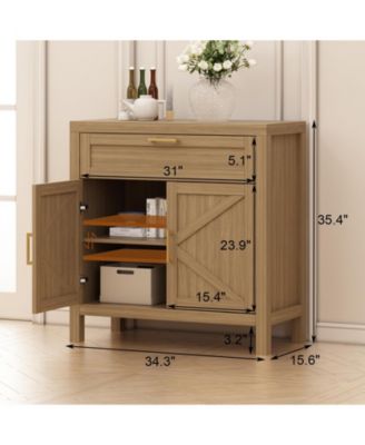Buffet Sideboard Cabinet with Storage for Dining Room and Living Room
