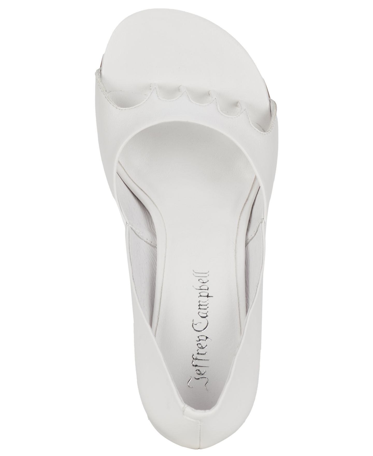 Женские сандалии Jeffrey Campbell Phases Slip-On Dress Sandals, цвет: Белый — фото 4