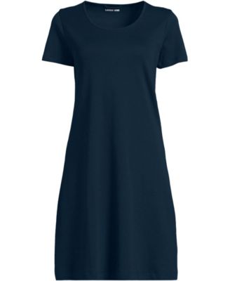 Women's Cotton Short Sleeve Knee Length Nightgown